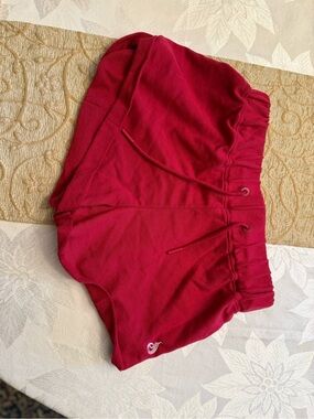 Ryderwear Red Drawstring Short Length Athletic Shorts